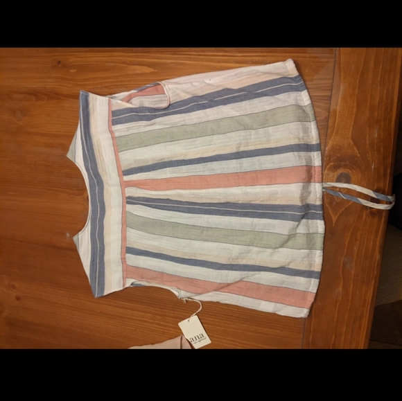 A.n.a striped top - Picture 2 of 5